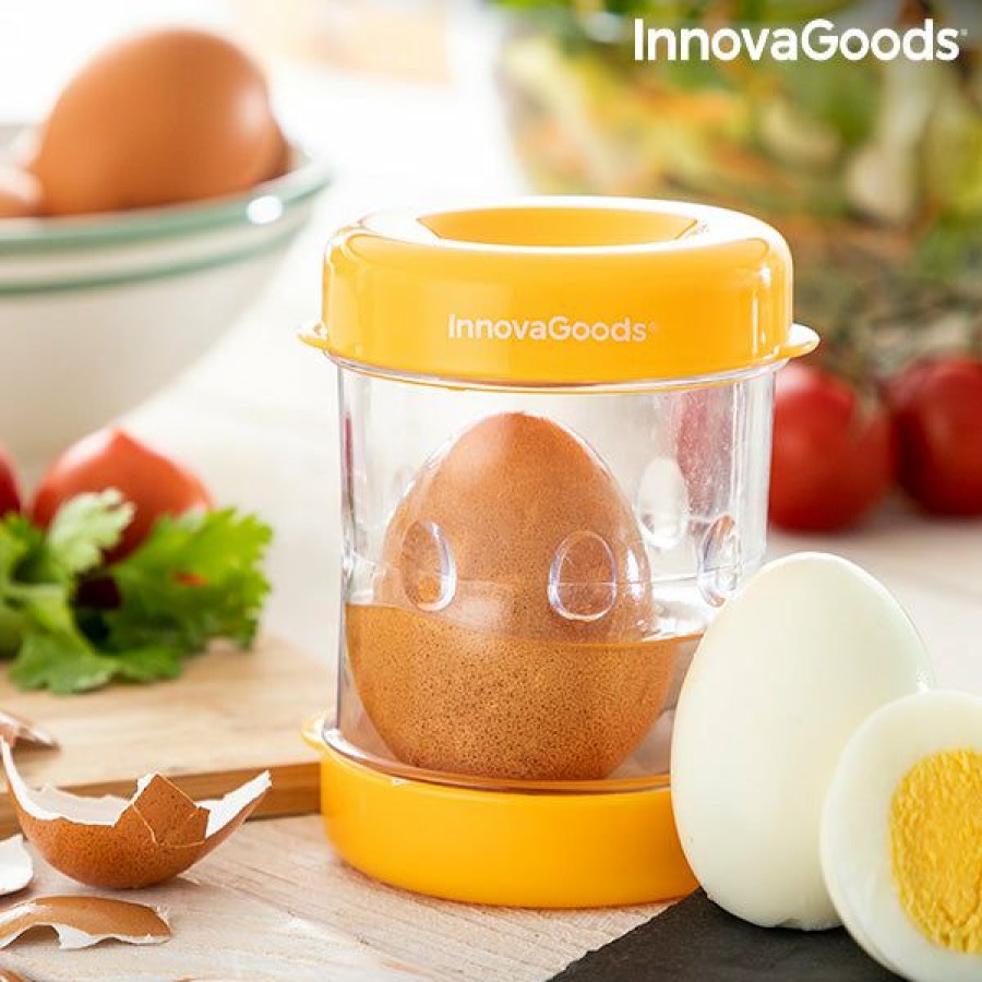 Cocina InnovaGoods | Pelador De Huevos Cocidos Shelloff Innovagoods