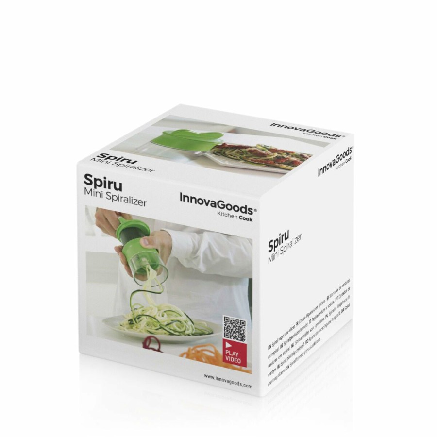 Cocina InnovaGoods | Cortador De Verduras En Espiral Mini Spiralicer Innovagoods