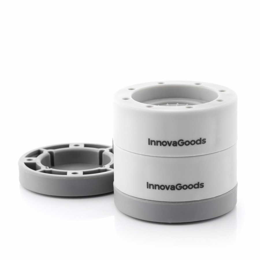 Hogar InnovaGoods | Set De Pies Antivibracion Apilables Novib Innovagoods 4 Unidades