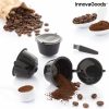 Cocina InnovaGoods | Set De 3 Capsulas De Cafe Reutilizables Redol Innovagoods