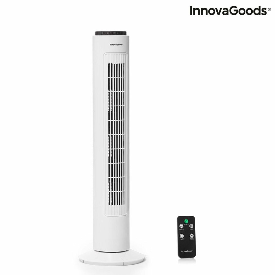 Hogar InnovaGoods | Ventilador De Torre Con Mando A Distancia Towarie Innovagoods