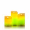 Gadget InnovaGoods | Velas Led Multicolor Efecto Llama Con Mando Lendles Innovagoods 3 Unidades