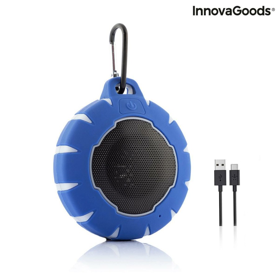 Gadget InnovaGoods | Altavoz Inalambrico Flotante Con Led Floaker Innovagoods