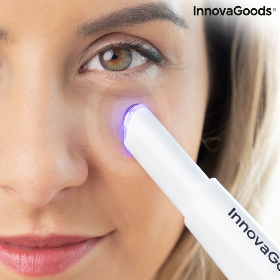 Bienestar InnovaGoods | Masajeador De Ojos Antiedad Con Fototerapia, Termoterapia Y Vibracion Therey Innovagoods