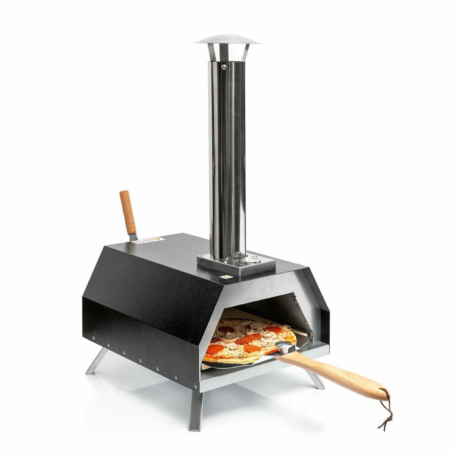 Hogar InnovaGoods | Horno Para Pizza De Pellets Con Accesorios Pizzahven Innovagoods