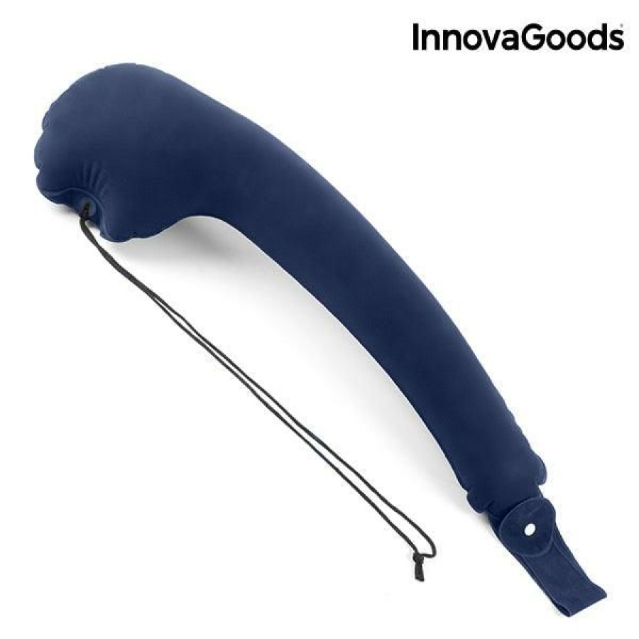 Gadget InnovaGoods | Almohada De Viaje Hinchable Con Sujecion Para Asientos Innovagoods