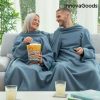 Bienestar InnovaGoods | Batamanta Doble Con Bolsillo Central Doublanket Innovagoods