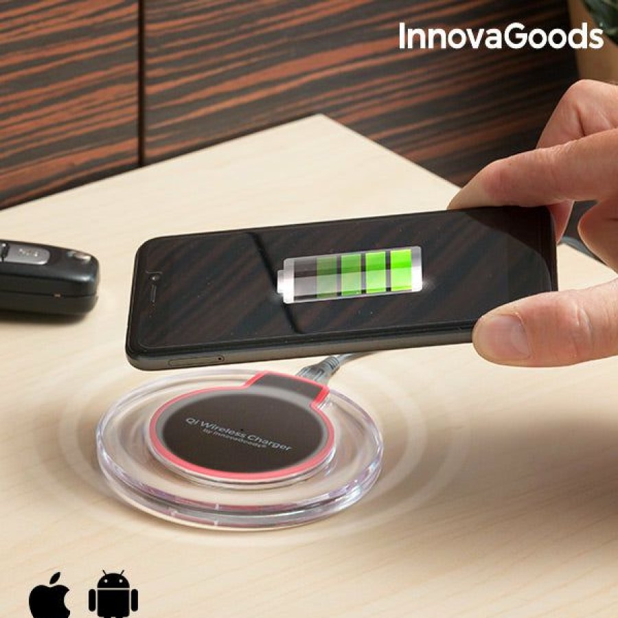 Gadget InnovaGoods | Cargador Inalambrico Para Smartphones Qi Innovagoods