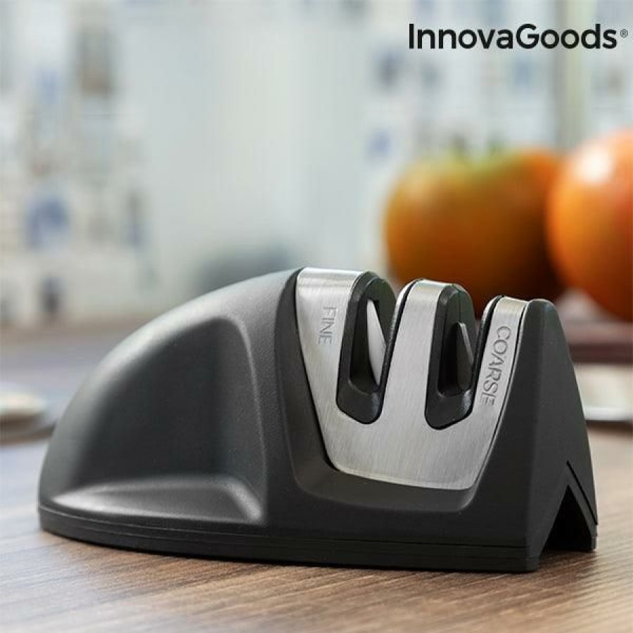 Cocina InnovaGoods | Afilador De Cuchillos Compacto Innovagoods