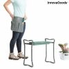 Hogar InnovaGoods | Banco De Jardineria Plegable Con Bolsa Para Herramientas 3 En 1 Situl Innovagoods