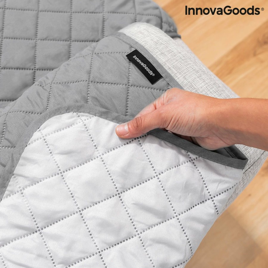 Hogar InnovaGoods | Funda Protectora Reversible Para Sofa De 3 Plazas Sofree Innovagoods