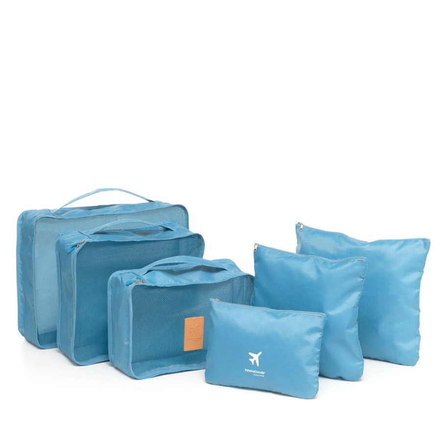 Gadget InnovaGoods | Set De Bolsas Organizadoras Para Maletas Luggan Innovagoods 6 Piezas