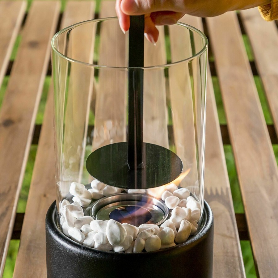 Hogar InnovaGoods | Chimenea De Mesa De Bioetanol Decorativa Heatfir Innovagoods