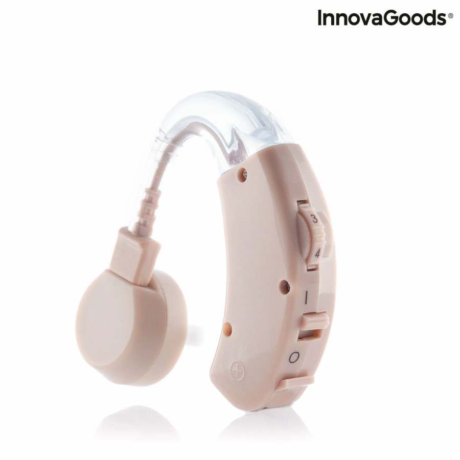 Bienestar InnovaGoods | Amplificador De Sonido Retroauricular Con Accesorios Welzy Innovagoods 1 Unidad