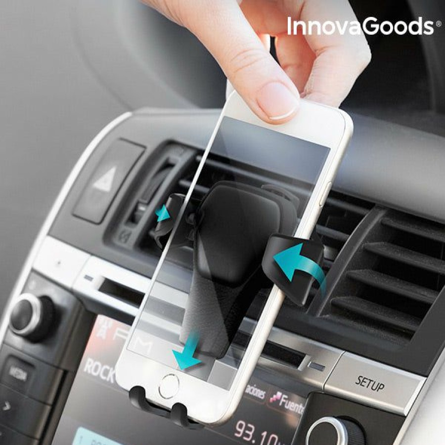 Gadget InnovaGoods | Soporte Gravitatorio De Moviles Para Coche Innovagoods