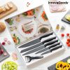 Cocina InnovaGoods | Set De Cuchillos Diamante Shard Innovagoods 6 Piezas