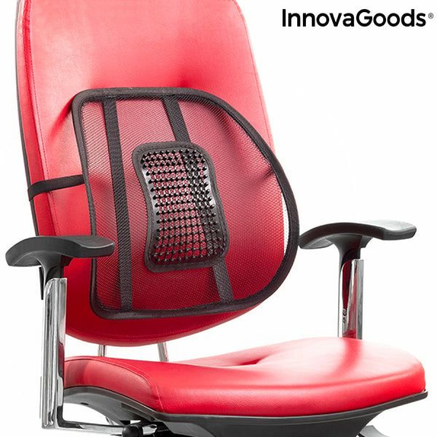 Bienestar InnovaGoods | Respaldo Lumbar Portatil Transpirable Backonfy Innovagoods