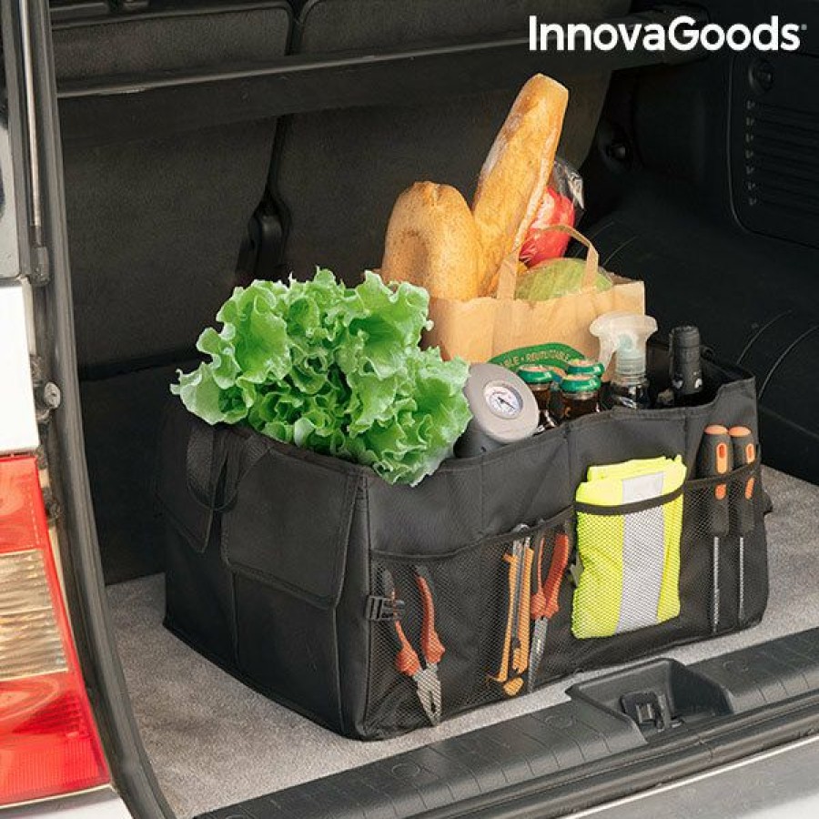 Gadget InnovaGoods | Organizador Plegable Para Maletero De Coche Carry Innovagoods