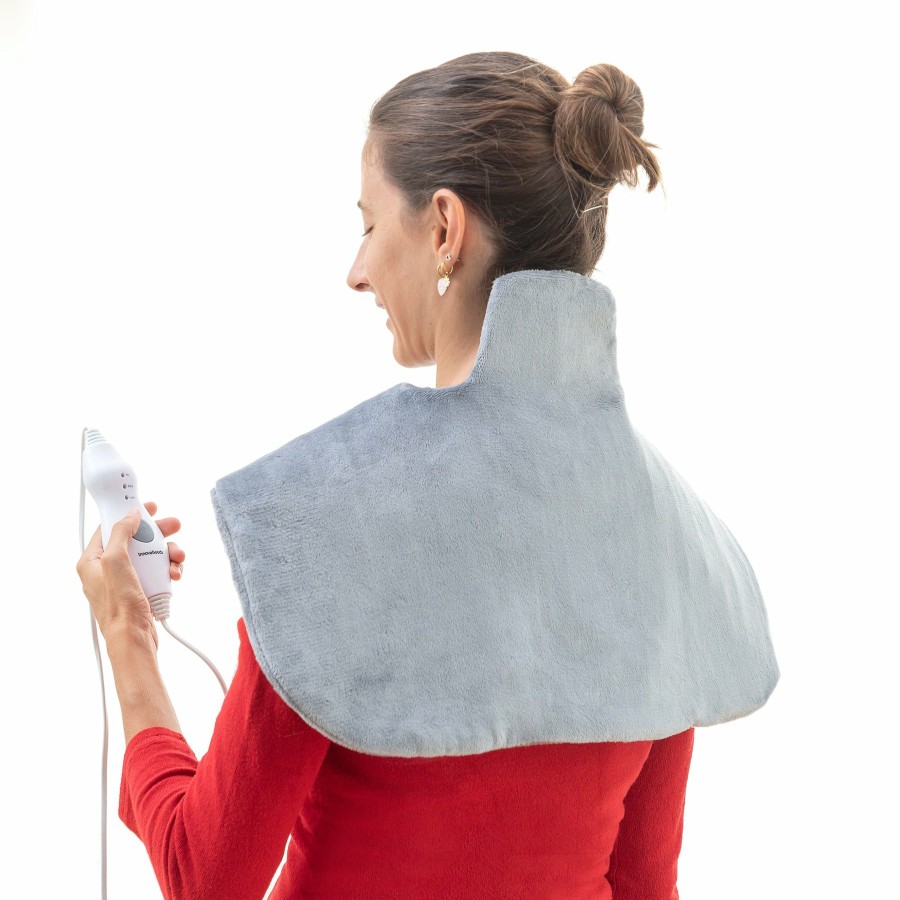 Bienestar InnovaGoods | Almohadilla Electrica Para Cuello Y Hombros Sholkad Innovagoods