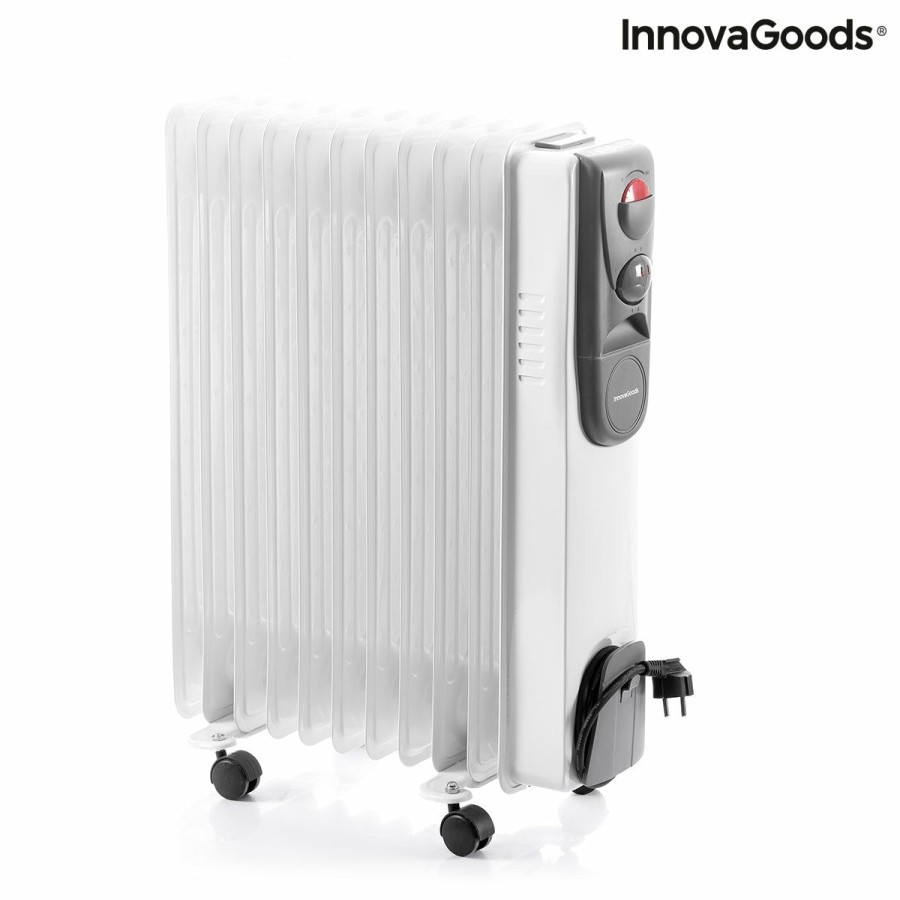 Hogar InnovaGoods | Radiador De Aceite Oileven Innovagoods 2500 W (11 Cuerpos)