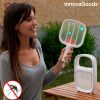 Hogar InnovaGoods | Lampara Antimosquitos Y Raqueta Matainsectos Recargable 2 En 1 Swateck Innovagoods