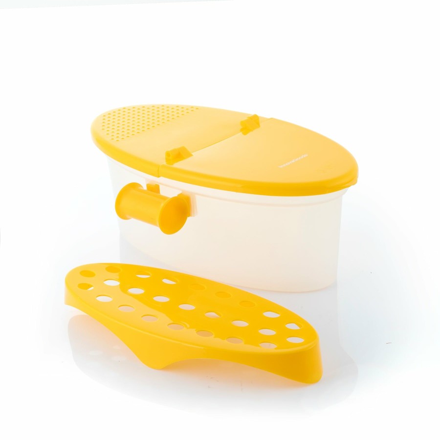 Cocina InnovaGoods | Cuecepasta Para Microondas 4 En 1 Con Accesorios Y Recetas Pastrainest Innovagoods