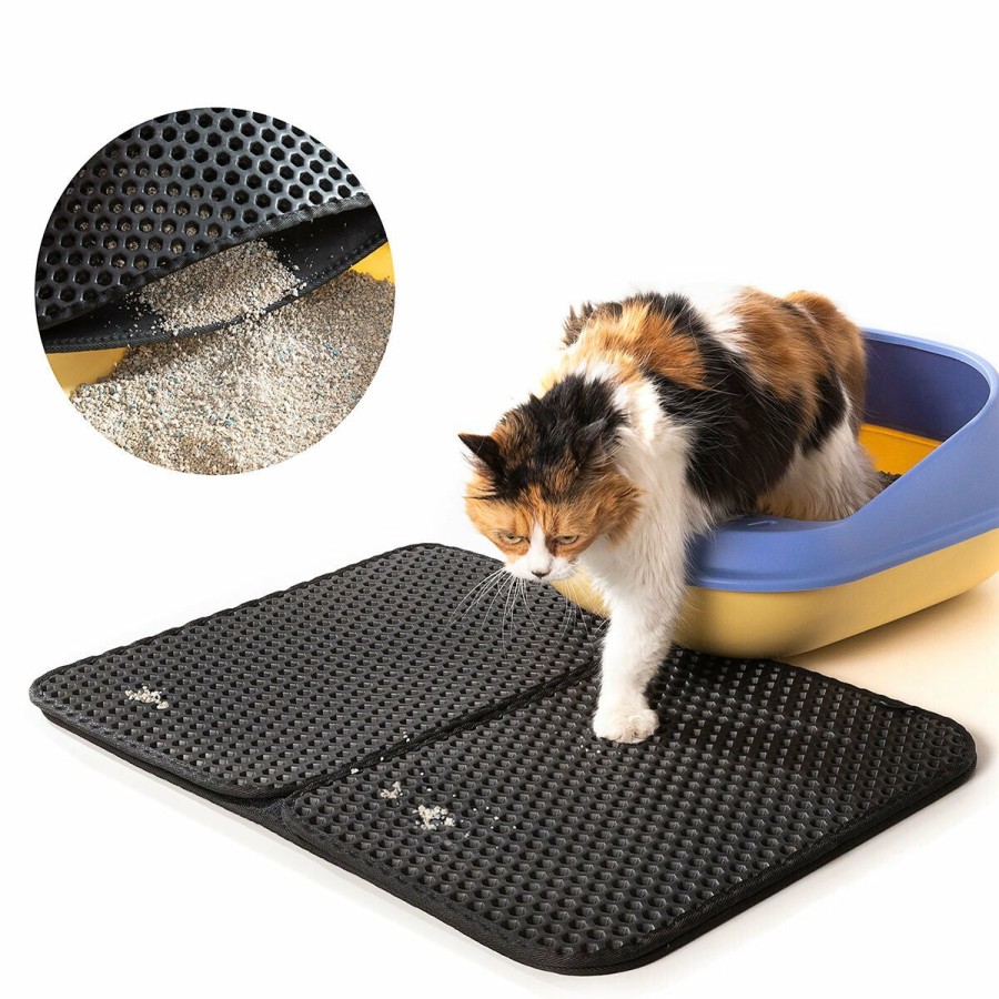 Gadget InnovaGoods | Alfombra Para Arenero De Gatos Clikatt Innovagoods