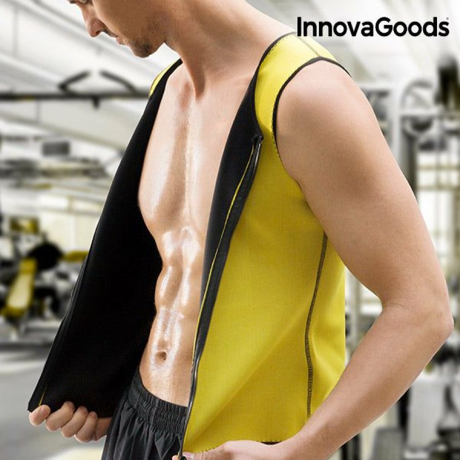 Bienestar InnovaGoods | Chaleco Deportivo Con Efecto Sauna Para Hombre Innovagoods