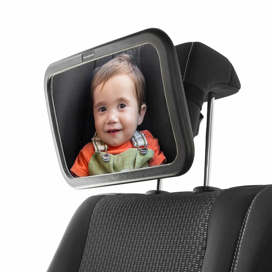 Gadget InnovaGoods | Espejo Retrovisor De Bebe Para Asiento Trasero Mirraby Innovagoods