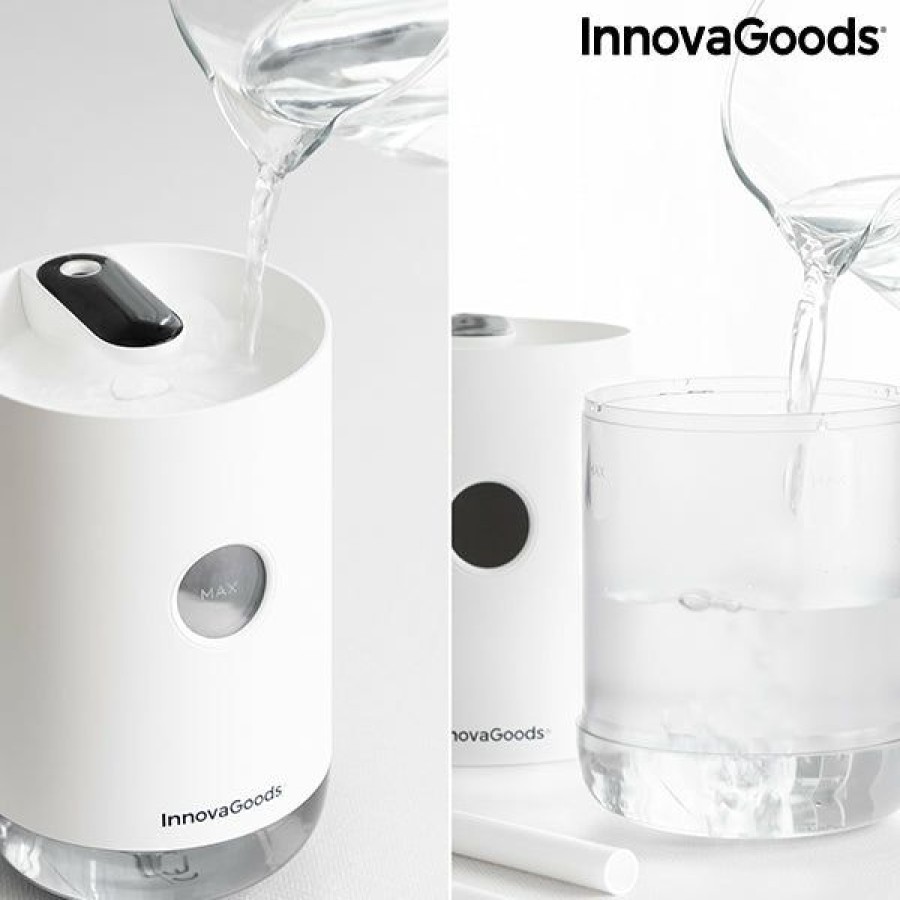 Hogar InnovaGoods | Humidificador Ultrasonico Recargable Vaupure Innovagoods