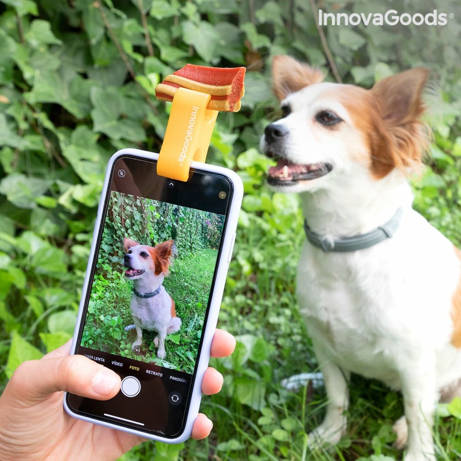 Gadget InnovaGoods | Clip De Selfies Para Mascotas Pefie Innovagoods