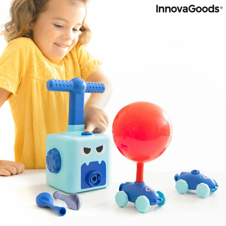 Gadget InnovaGoods | Juguete Lanzador De Coches Y Globos 2 En 1 Coyloon Innovagoods