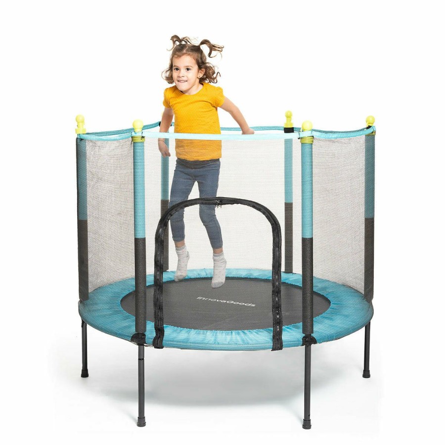 Gadget InnovaGoods | Cama Elastica Infantil Con Red De Seguridad Kidine Innovagoods