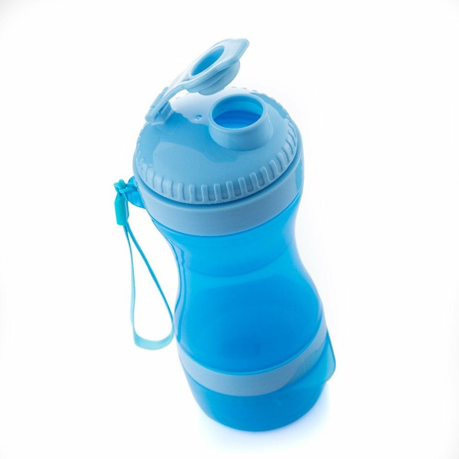 Gadget InnovaGoods | Botella Con Deposito De Agua Y Comida Para Mascotas 2 En 1 Pettap Innovagoods