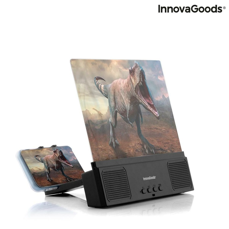 Gadget InnovaGoods | Amplificador De Pantalla Con Altavoz Para Moviles Mobimax Innovagoods