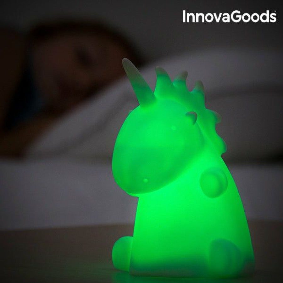 Gadget InnovaGoods | Lampara Unicornio Multicolor Ledicorn Innovagoods