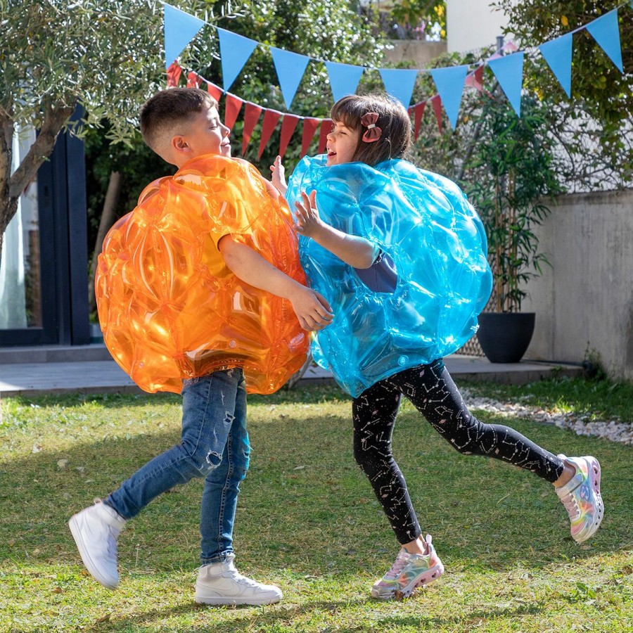 Gadget InnovaGoods | Pelota Burbuja Hinchable Gigante Parachoques Bumpoy Innovagoods 2 Unidades