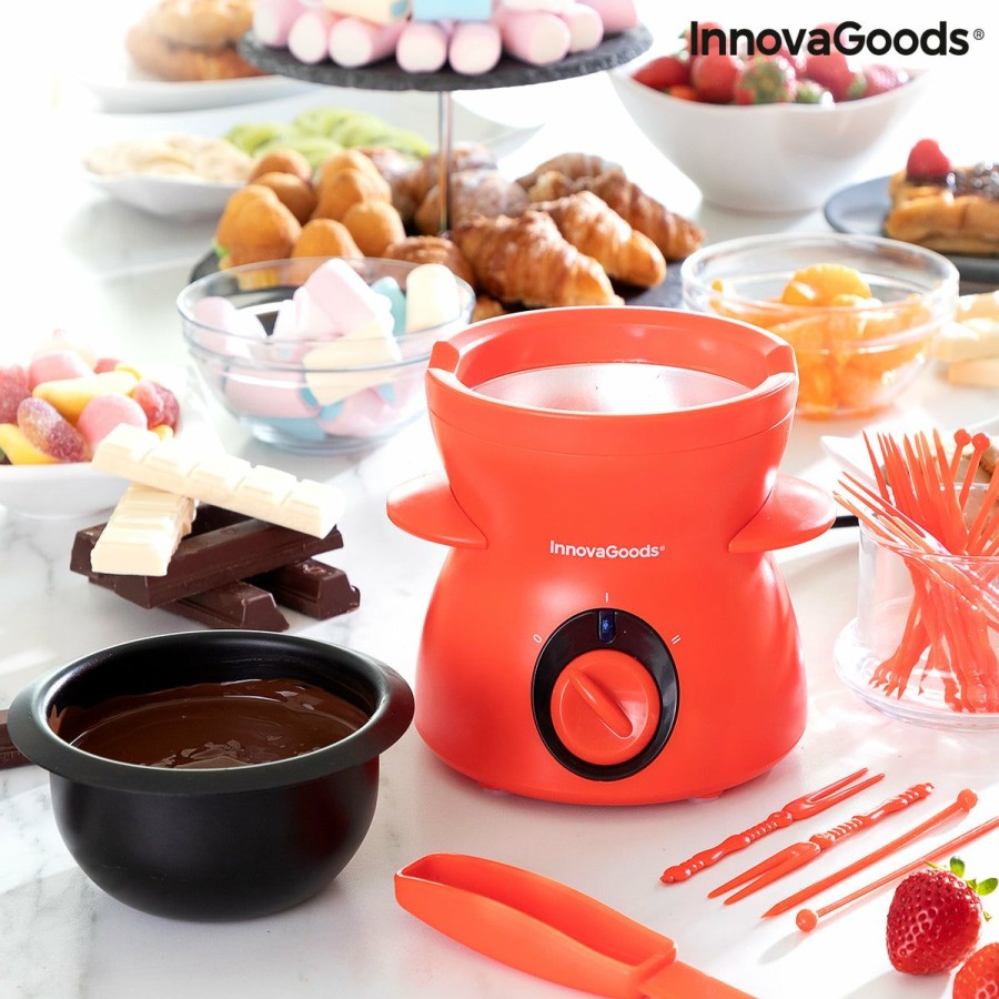 Cocina InnovaGoods | Fondue De Chocolate Con Accesorios Fonlat Innovagoods