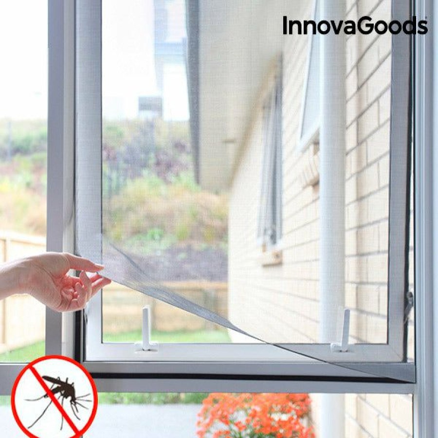 Hogar InnovaGoods | Mosquitera Adhesiva Para Ventana Innovagoods