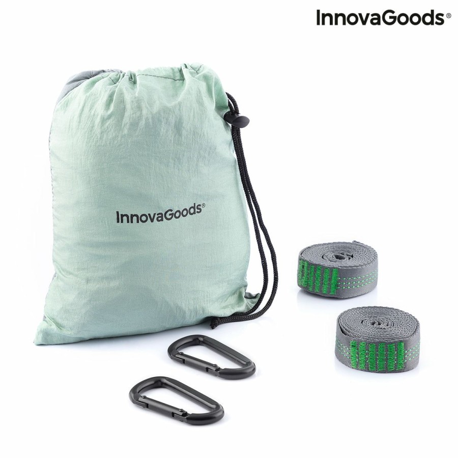 Gadget InnovaGoods | Hamaca Doble Para Acampada Rewong Innovagoods