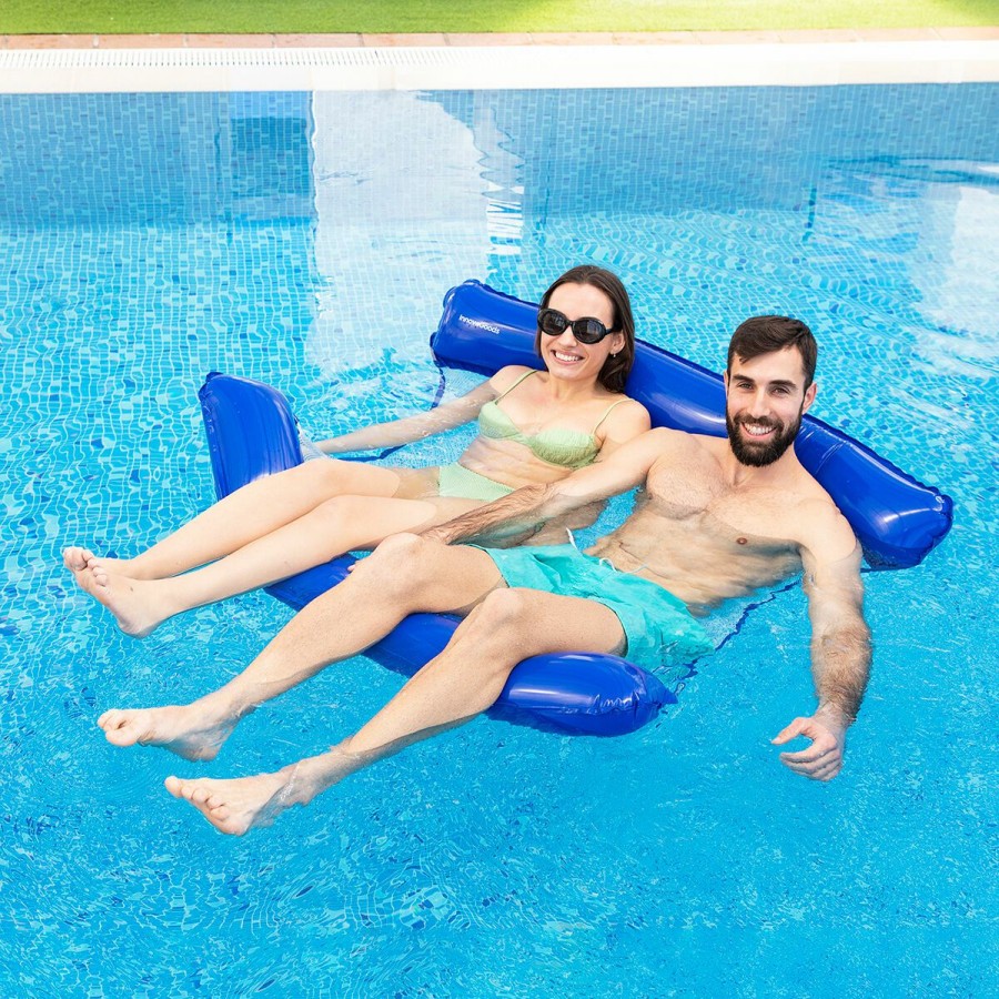 Bienestar InnovaGoods | Hamaca De Agua Flotante Doble Para Piscina Twolok Innovagoods