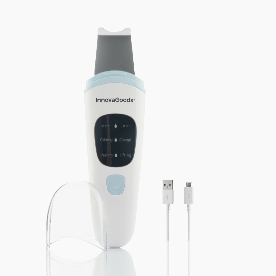 Bienestar InnovaGoods | Limpiador Facial Ultrasonico 5 En 1 Feanser Innovagoods