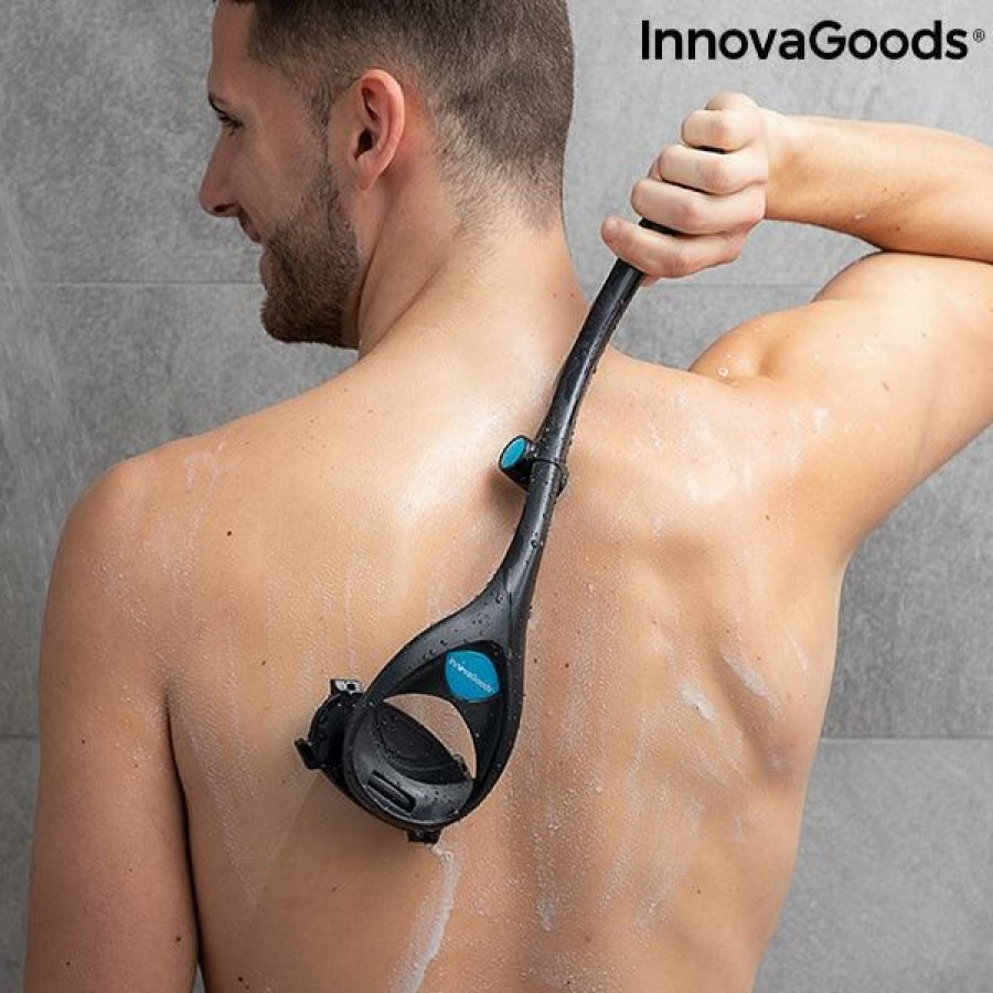 Bienestar InnovaGoods | Afeitadora Plegable De Espalda Y Cuerpo Omniver Innovagoods