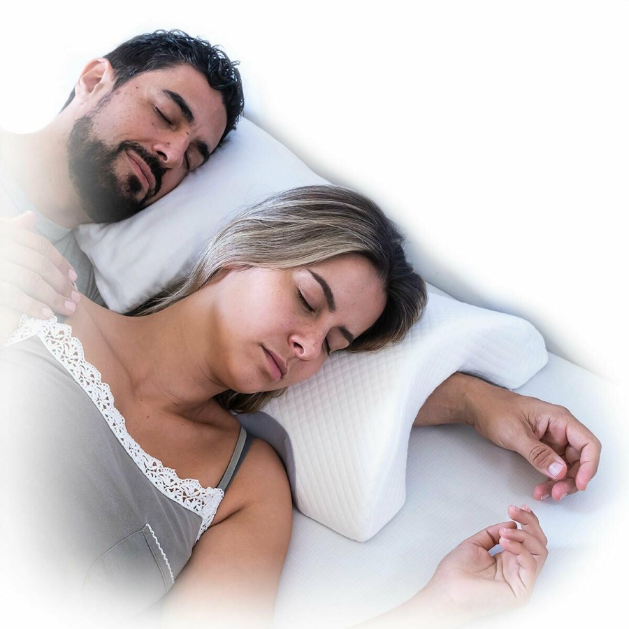 Bienestar InnovaGoods | Almohada Viscoelastica Cervical Para Parejas Cozzy Innovagoods