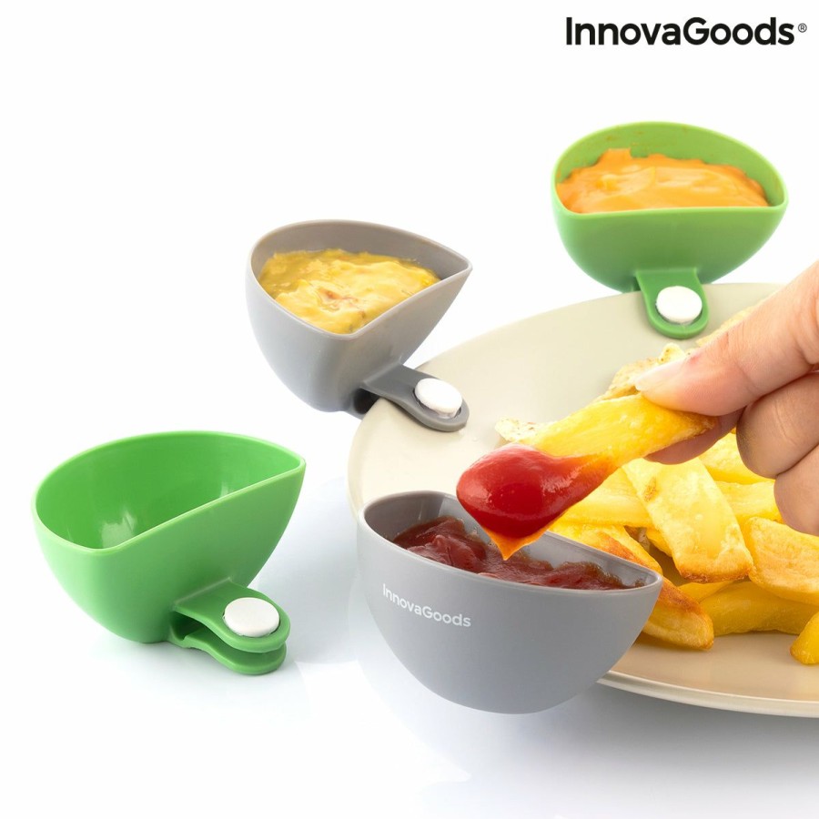 Cocina InnovaGoods | Clips Para Dipear Cliperitive Innovagoods 4 Unidades