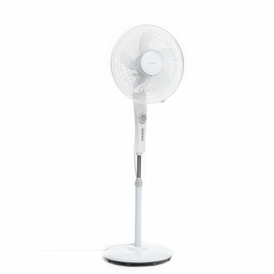 Hogar InnovaGoods | Ventilador De Pie Innovagoods Freshinn Blanco 45 W