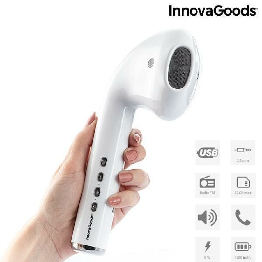 Gadget InnovaGoods | Altavoz Inalambrico Multifuncion Auricular Gigante Funsker Innovagoods