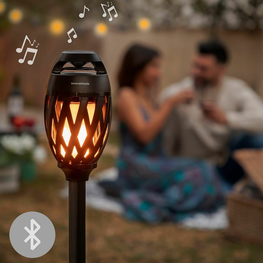 Gadget InnovaGoods | Altavoz Inalambrico Con Led Efecto Llama Spekkle Innovagoods